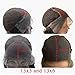 Persephone Pre Plucked 13x6 Lace Front Wig Human Hair with Baby Hair Body Wave Lace Front Human Hair Wigs for Black Women Glueless Brazilian Virgin Human Lace Wigs 6