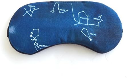 Handmade Constellation Sleep Mask Eye Mask Travel Eye Mask Eye Shade.
