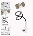 Gooseneck Phone Holder, Stand for Bed, Lazy Bracket Flexible Long Arm Adjustable Cell Phones Mount Clamp on Desk, Compatible with Phone 12 Mini 11 Pro Xs Max XR X 8 7 6 Plus -White