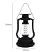 Security High Brightness Portable Outdoor Dynamo LED Solar and Hand Crank Light Lantern Lamp for Hiking Camping with 16 LEDs (Black)