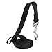 CBROSEY Itery Dog Leash Pet Durable Leash Strap for Puppy Pet Leash Rope 6-feet Long 1” Wide (Black)