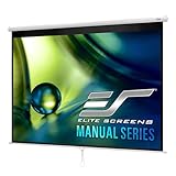 Elite Screens Manual Series, 120-INCH 4:3, Pull