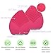 Sonic Facial Cleansing Brush, 3-in-1 Silicone Waterproof Ultrasonic Rechargeable Electric Massage Face Cleansing Brush