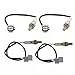 Kwiksen 4pcs Universal Heated Upstream Downstream Oxygen Sensor 234-4694 +234-4696 O2 Sensor 1 Sensor 2 Replacement for Land Rover Discovery 1999-2004
