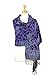 PASKMLNA Reversible Paisley Pashmina Shawl Wrap Elegant Colors (023-26Violet)