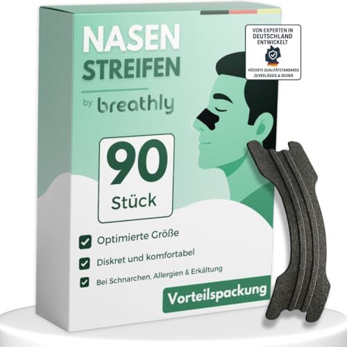 Kurz geprüft: breathly® Nasenpflaster Schwarz |... für 10,99€ Jetzt checken!