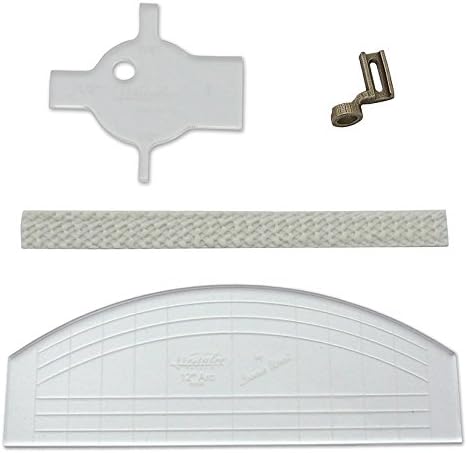 Sew Steady Ruler foot, 12” Arc Template and Stable Tape