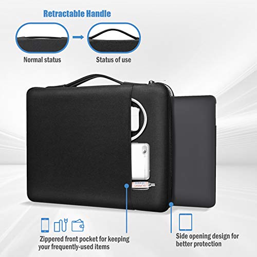 ProCase MacBook Air 13 Inch Hard Shell Case + Sleeve Bag, Compatible