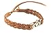 Claddagh Pleated Leather Look Bracelet