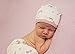 L'ovedbaby Baby Organic Cotton Hat, Mauve Butterflies, 0-3 Months