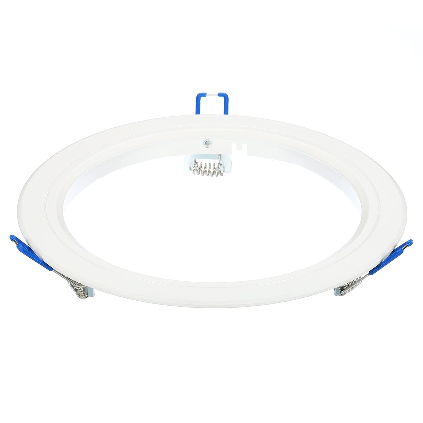 PATIKIL 5.6" Inner Dia. Light Trim Ring, Aluminum Alloy Circular Light Cover Lighting Fixture for Ceiling Wall Recessed Can Downlights, White