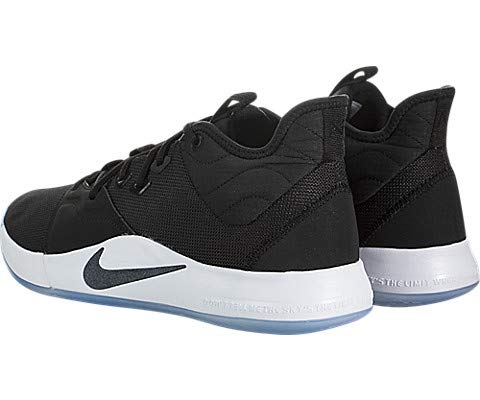 nike pg3 black white