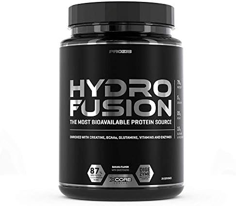 Xcore Nutrition Hydro Fusion Banana Whey Protein Powder