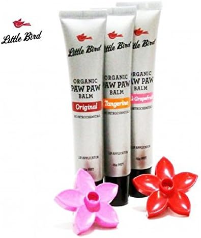 Papaw Ointment! Pawpaw Melrose Little Bird Paw Paw Balm Papaw Ointment Papaw Pawpaw Gift Pack-3 Original, Tangerine, Pink Grapefruit