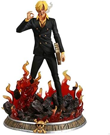 Amazon One Piece Gk ゾロ ルフィ エース サンジ 約370 410mm Abs Pvc製 発光できる塗装済みフィギュア 38cm E サンジ フィギュア ドール 通販