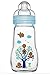 MAM Glass Baby Bottle Wide Neck 260ML (Blue)