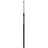 Bdellium Tools Professional Makeup Brush - Maestro Series 710 Eye Liner - With Soft Synthetic Fibers, For Creating Various Liner Styles (Black, 1pc)