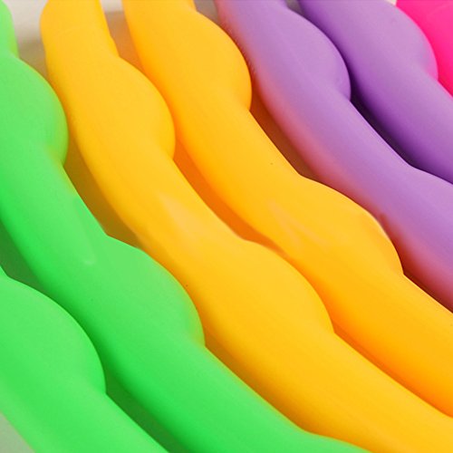 Qiyun Hula Hoop Children Hula Hoop Toys Detachable Plastic Hula Hoop as Fitness Equipment for Adultsdiameter:D 40CM (80 grams) - Thumbnail 6