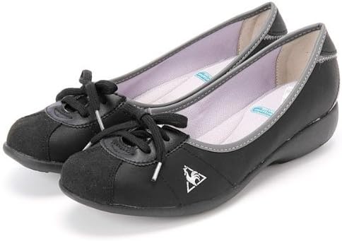 Amazon ルコック スポルティフ Lecoq Sportif レディス3cmupパンプススニーカ モンペリエ Wd Ny Blk ブラック 22 5 Le Coq Sportif ルコックスポルティフ スニーカー