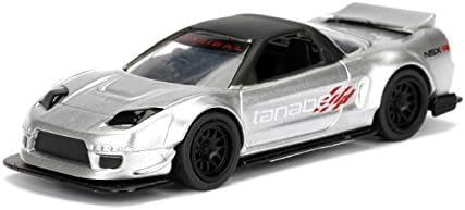 JADA 1/64 Metals JDM Tuners 2002 Honda NSX Type-R Japan SPEC WIDEBODY Silver DIECAST Toy CAR in Blister Pack