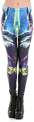 mwbay Womens Batman Leggings Sports Yoga Gym Streetnic Work Out Fitness Pants Cool Gifts
