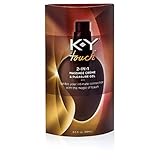 K-Y Touch 2-in-1 Massage Creme and Pleasure Gel, 3 Oz (Pack of 2)