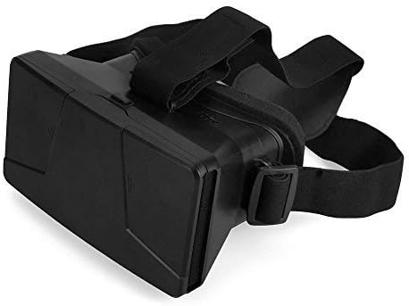 LVTING Virtual Reality iMax 3d Video Glasses Head Mount Plastic Version for 3D Movies Games 3.5-6 inch phone