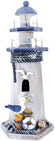 10" High Wooden Sea Bird Seagull Nautical Themed Rooms Lighthouse Home Decor