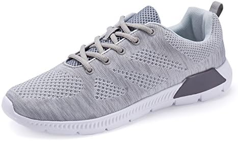 Voxge Mens Sports Mesh Walking Fashion Running Performance Shock Absorbing Gym Shoes Trainers VSK034G3-42