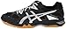 ASICS Women's Gel Tactic Volleyball Shoe, Black/Silver, 9 M US