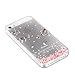 Urberry Iphone 5C Case, 3d Cherry Leaf Falling Print Case for Iphone 5C with a Screen Protector