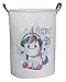 Essme Kids Laundry Hamper, Girls Unicorn Room Decor, Storage Baskets with Handles, Toy Organizer