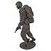 Design Toscano QS61 Salute to Our Heroes Military Soldier Statue, bronze