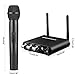Excelvan K38 Dual Wireless Bluetooth Karaoke Portable Microphone with Receiver Box Various Frequency High-end for Home KTV Education Training