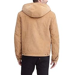 Levi's Men's Corduroy Sherpa Hooded Trucker