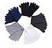 Lookatool MenMesh Meias Sports Running Five Finger Toe Socks (5Pairs)