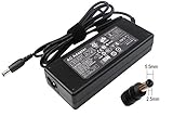 Baturu 75W PA-1750-09 PA-1750-04 PA3468E-1AC3 PA3432U-1ACA AC Adapter Charger for Toshiba Satellite L505 L505D L555D L500 L305 L305D A200 A300 A305 A505-19V 3.95A-12