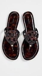 Tory Burch Women's Miller Sandals, Tortoise