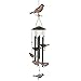 BlessedLand Bird Wind Chimes-4 Hollow Metal Tubes -Wind Bells and Birds Wind Chime with S Hook for Indoor and Outdoor
