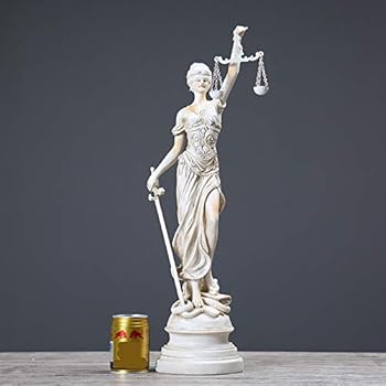 CONRAL Estatua señora Justicia ciega de Themis, obsequio Abogado