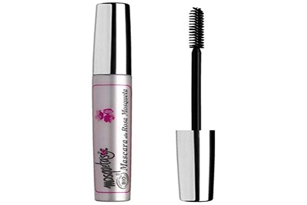 Mosqueta's Mascara Noir Soin à l'Huile de Rose Musquée Bio 8ml