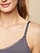 Motherhood Maternity Maternity Women's Lace Trim Nursing Fashion Nightgown, Iron gate Grey, Small