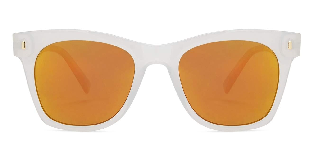 Buy Fallon Colby By Lenskart Yellow Cream UV Protected Wayfarer