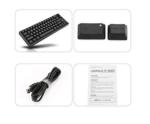 LEOPOLD FC660C 66Keys Electrostatic Capactive Mini Keyboard PBT