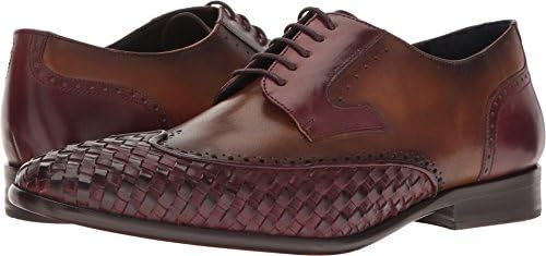 Messico Men's Paolo Burgundy/Honey Leather Shoe