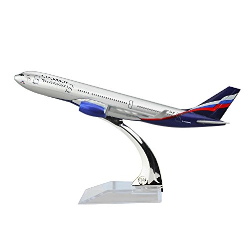 The Russian International Airlines Aeroflot-Russian Airlines Airbus A330 Airplane Models