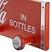 Retro Collectible Coke Coca Cola Wooden Crate Coat Rack w/Bottle Cap Hangers by Sunbelt Gifts