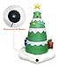 ANOTHERME 7 Feet Christmas Inflatable Tree with Rotating Snowmen and Twinkle Lights Decor, Air Blown LED Lighted, Holiday Yard Decoration