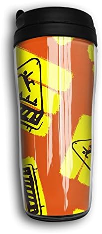 Fortnite-Trap-Warning Double Wall Vacuum Insulated Travel Mugs Eco Friendly Sports Water Bottles