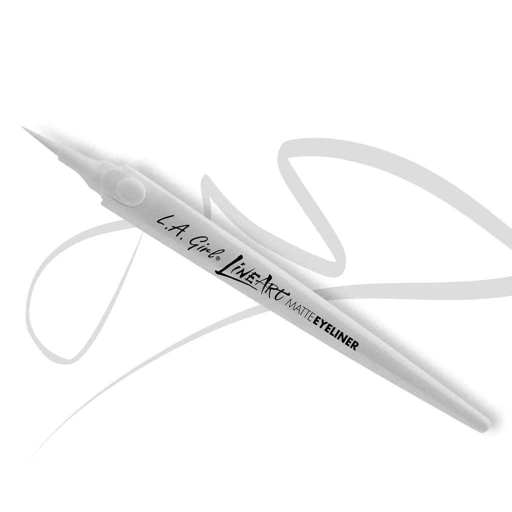L.A. GIRL Line Art Matte Eyeliner - Pure White